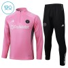 Inter Miami CF Trainings Sweatshirt Quarter-zip 2025-26 Roze - Kids